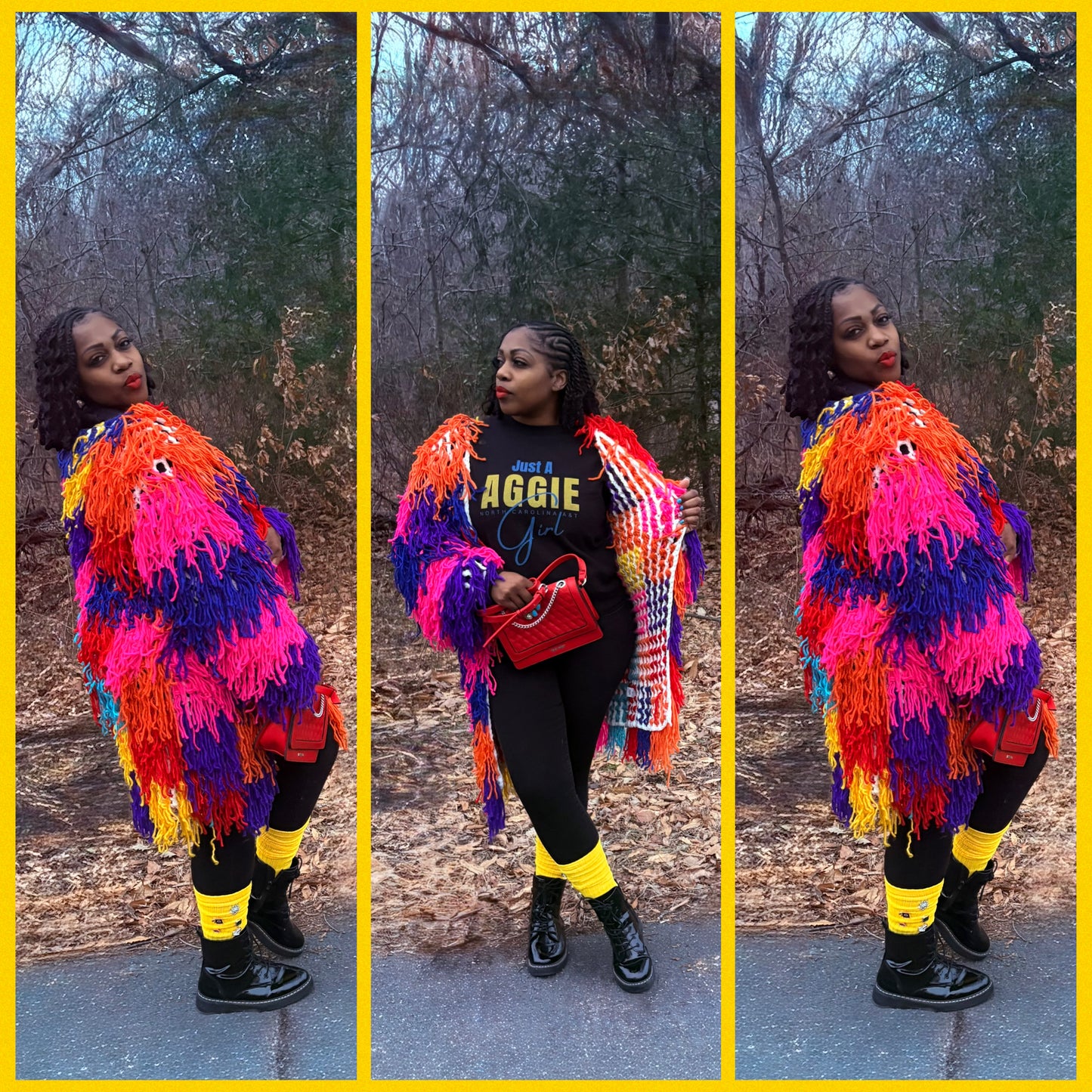 Eye Candy Rainbow Cardigan