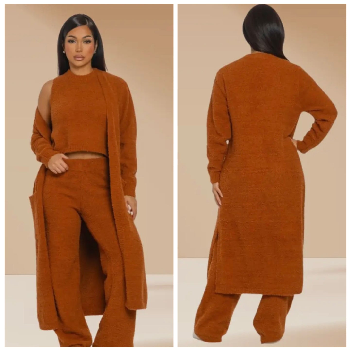 Cozy Teddy 3-piece set