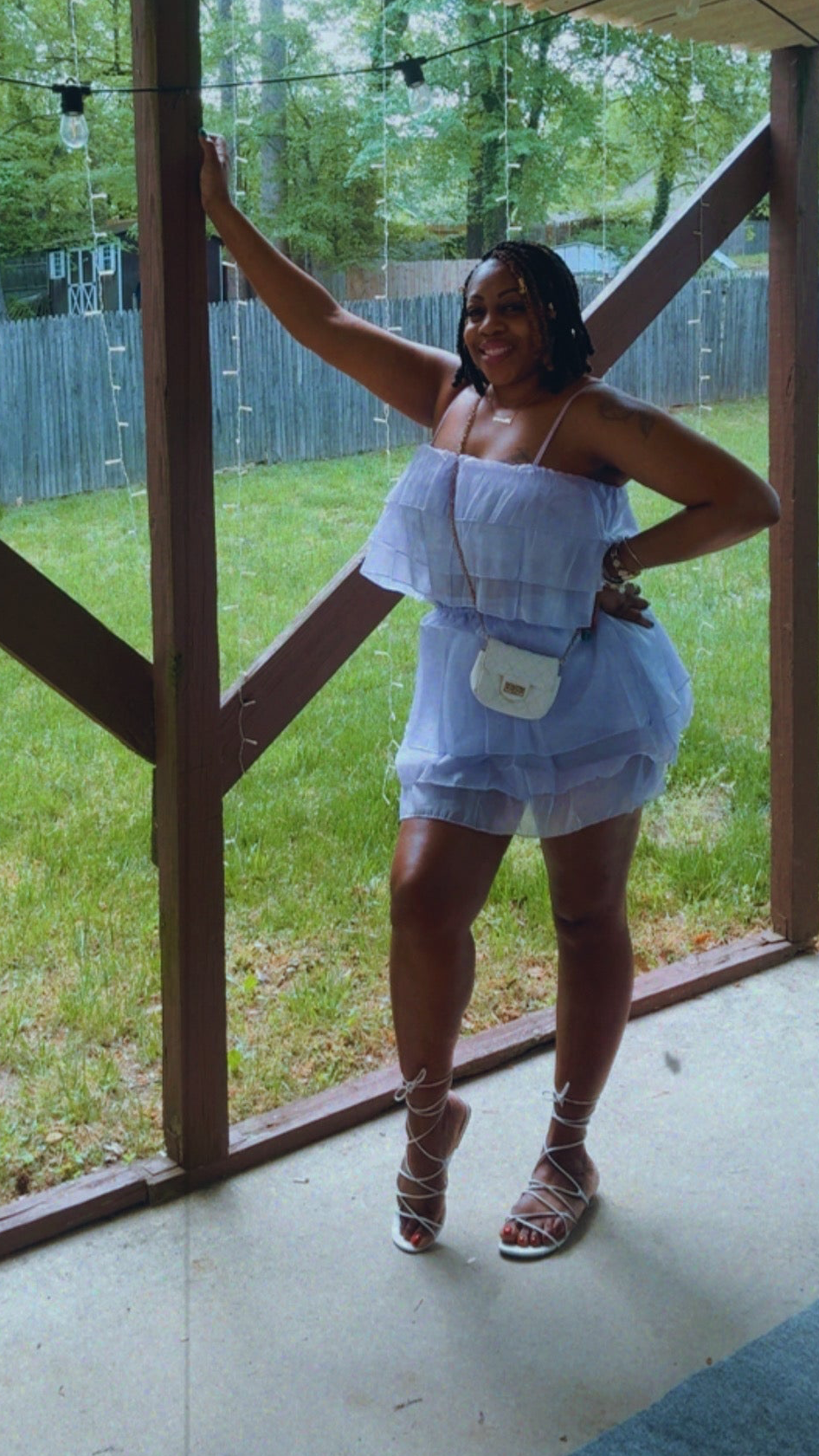 “All eyes on me”tulle mesh two piece