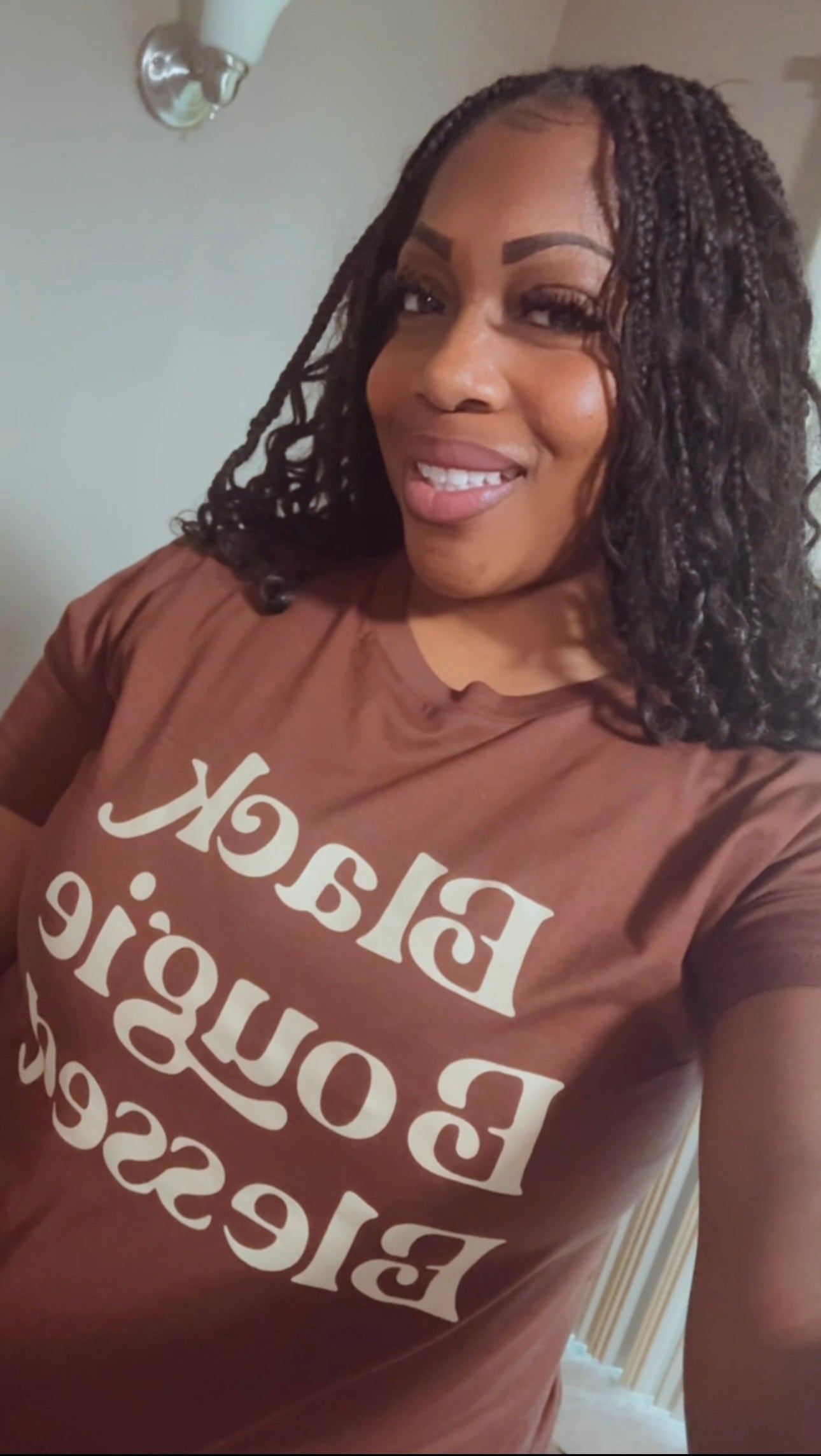 Black Bougie Blessed Graphic T-Shirt