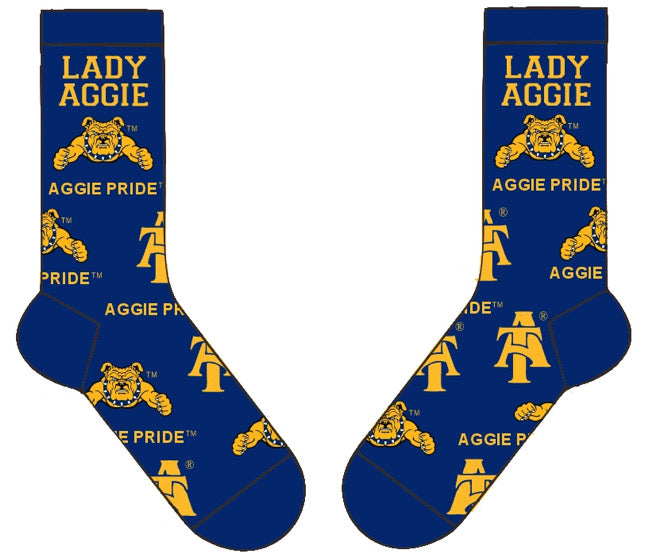 Lady AGGIE socks